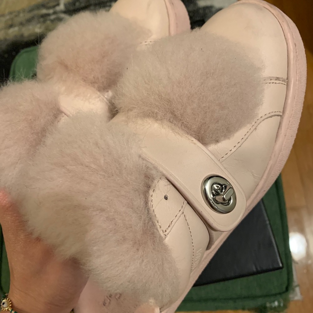 Shearling Slides - image 3